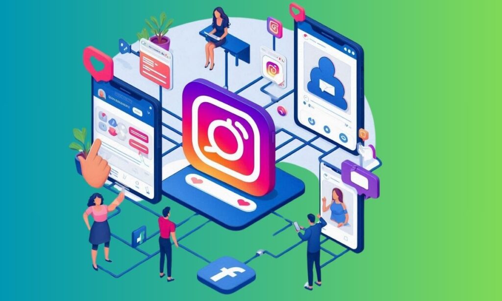 how to connect a Facebook Page with Instagram in Meta Business Suite.