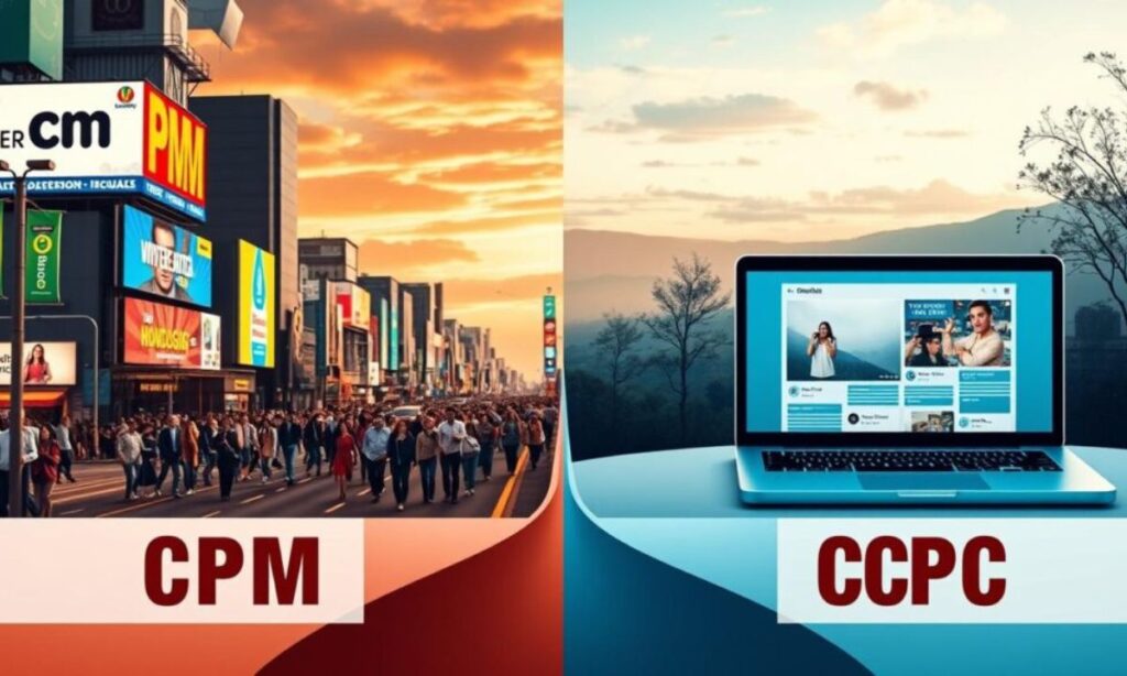What is the difference between CPM and CPC?